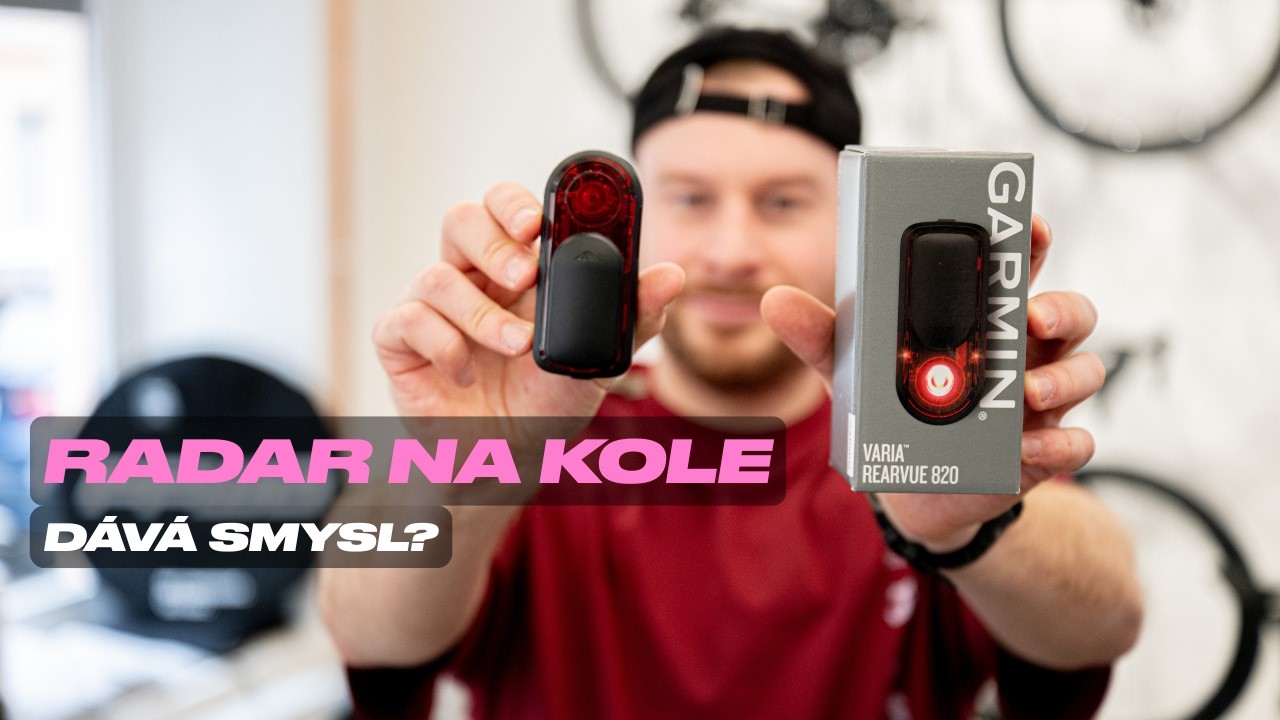 Radar na kolo: gadget nebo věc, kter&aacute; ti může zachr&aacute;nit život? | Garmin Varia 820
