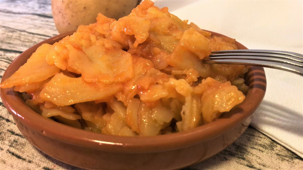 PATATAS CON TOMATE |MUY FACILES Y RAPIDAS