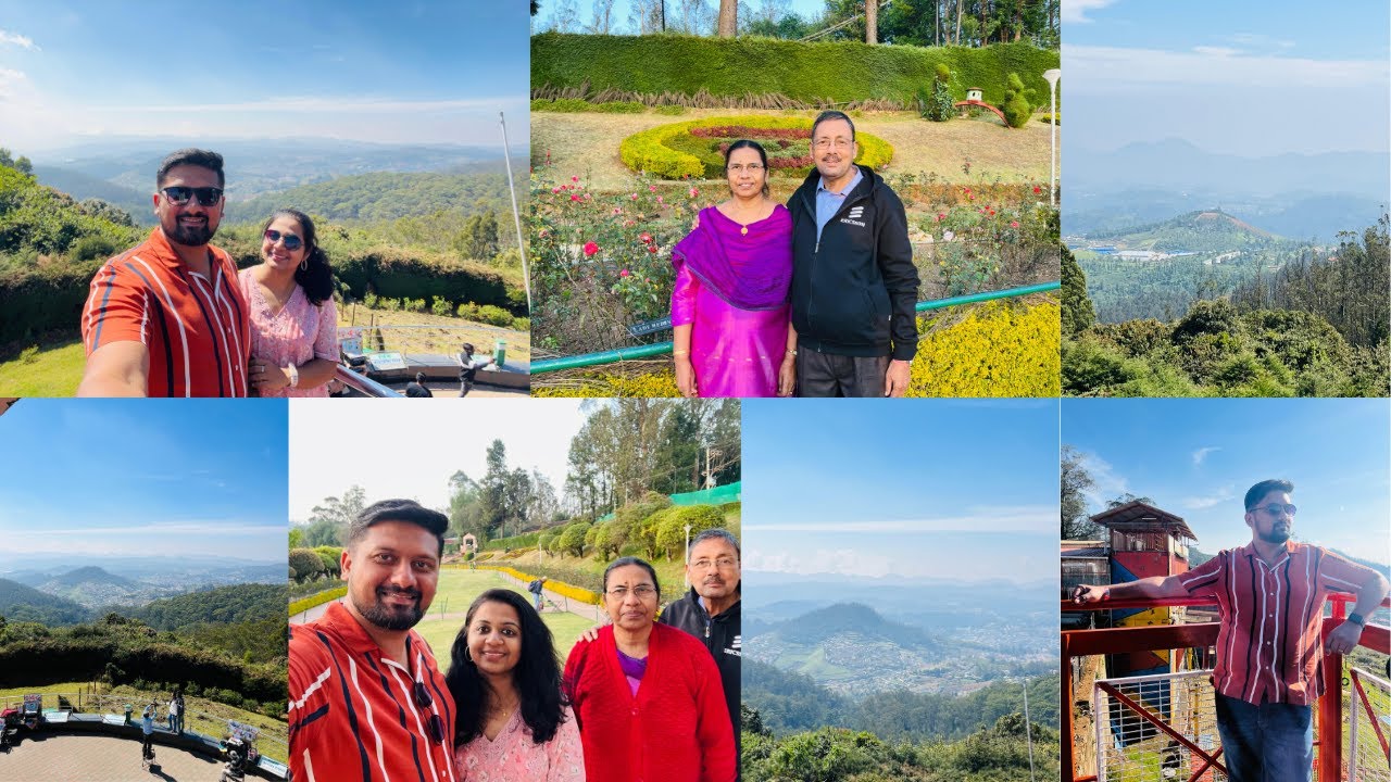 Doddabetta Peak | Telescopic House| Tea Factory| Wax Museum|Rose Garden |Places to Visit Ooty|AbhiJo
