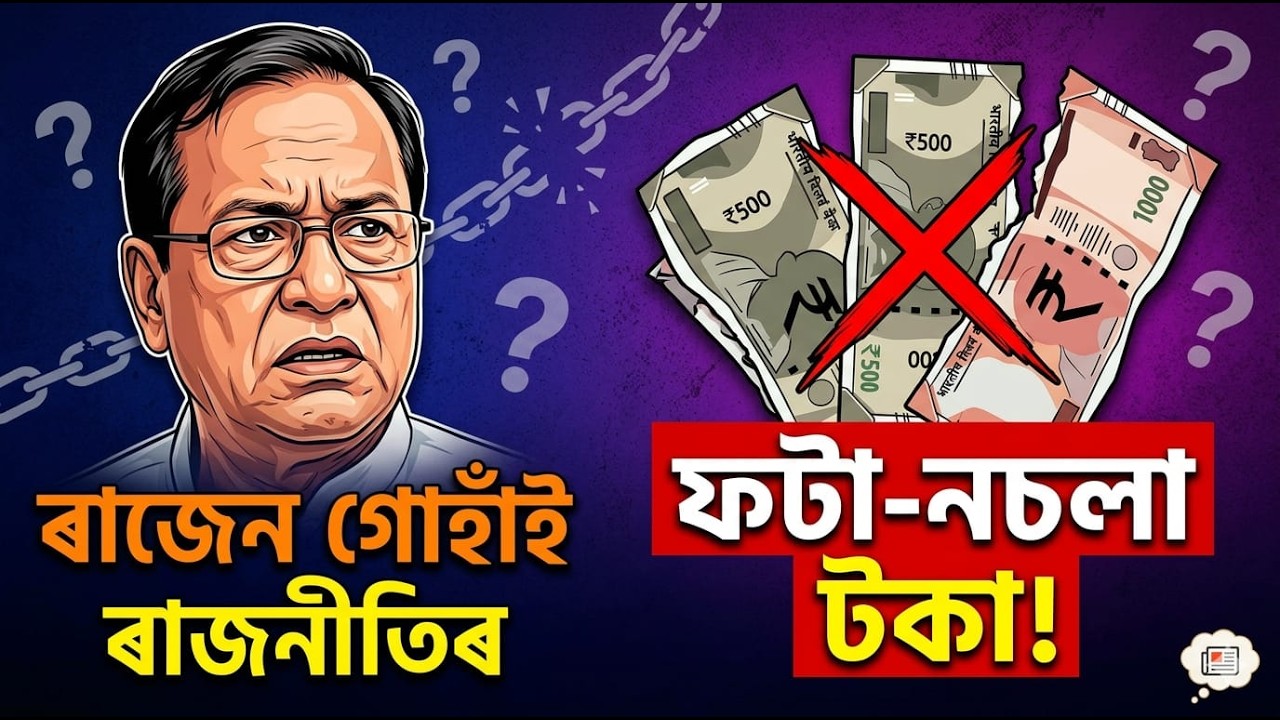 Rajen Gohain in:Congress out :Shameless Game of Politics