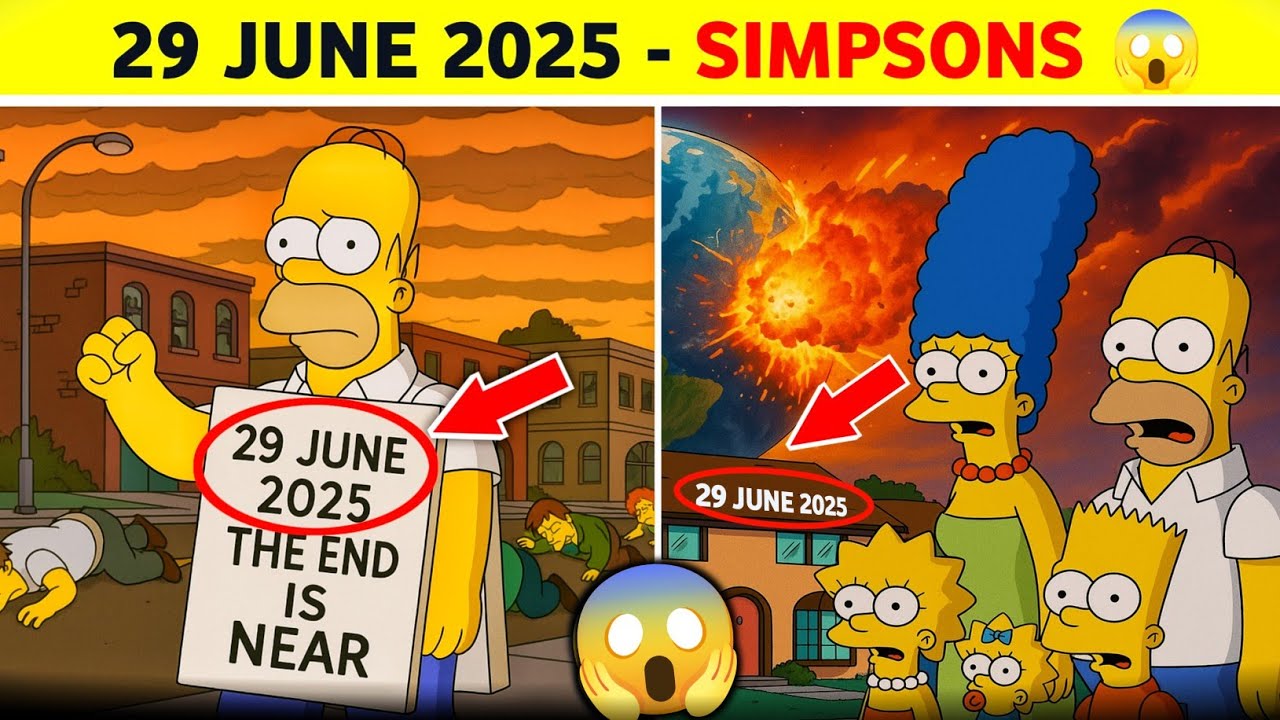 Simpsons Prediction For 29 June 2025 | 29 June Complete Blackout Simpsons | Simpsons Prediction