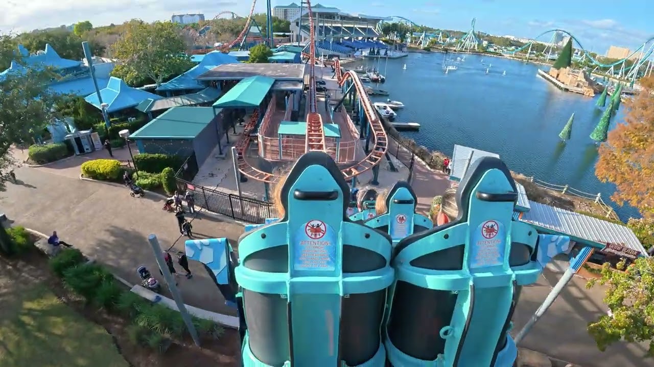 Ice Breaker POV @ SeaWorld Orlando