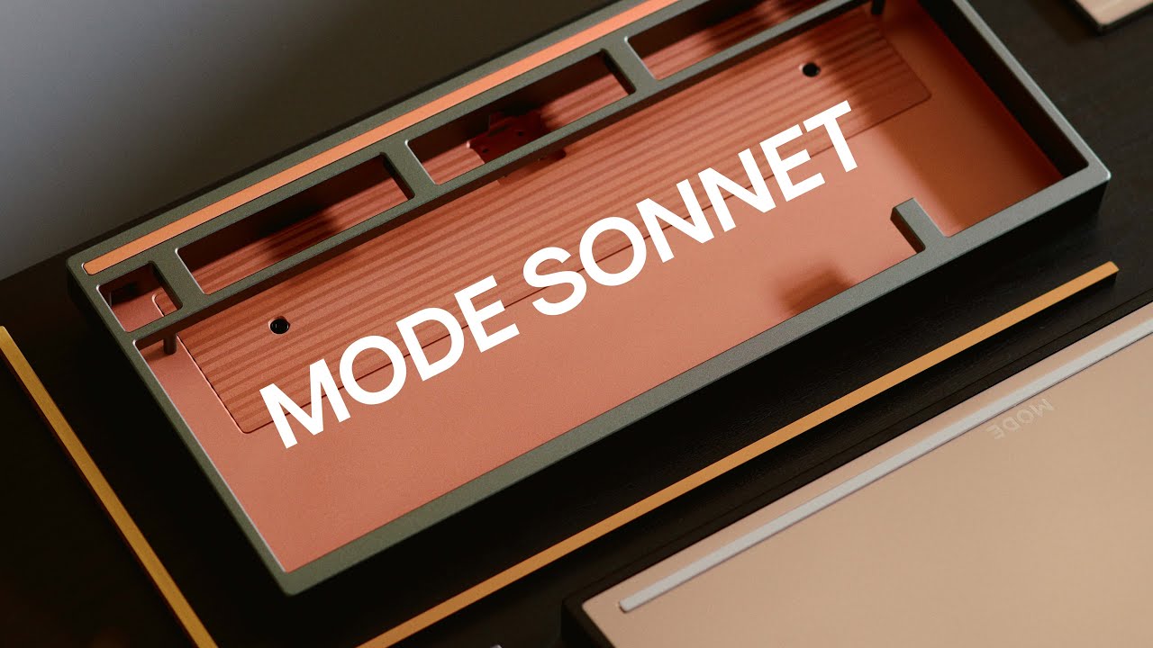 Mode Sonnet Prototype Typing Sounds Test ASMR