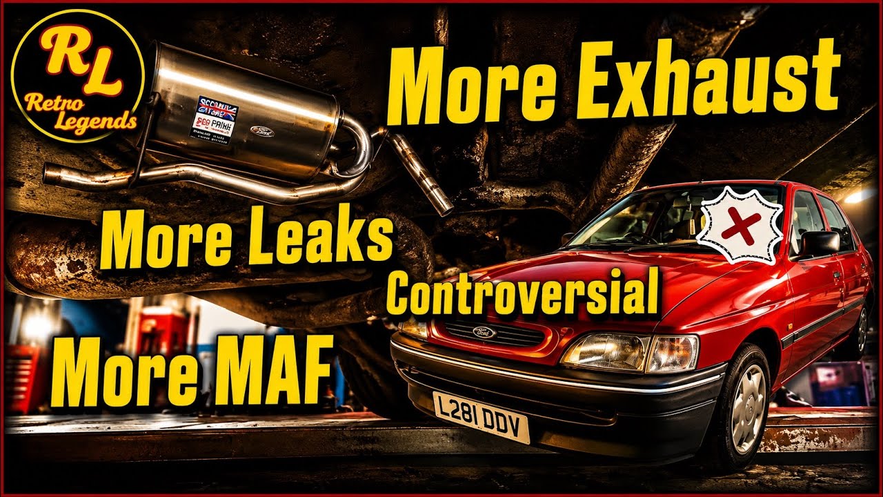 Saving the Escort Part 4 | Exhaust | MAF Sensor |