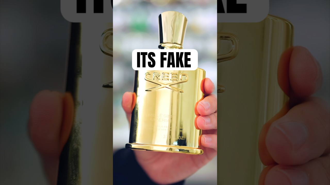 Someone tried to send me a fake fragrance for our trade 😒 #fragrance #perfume #fragrancetrade