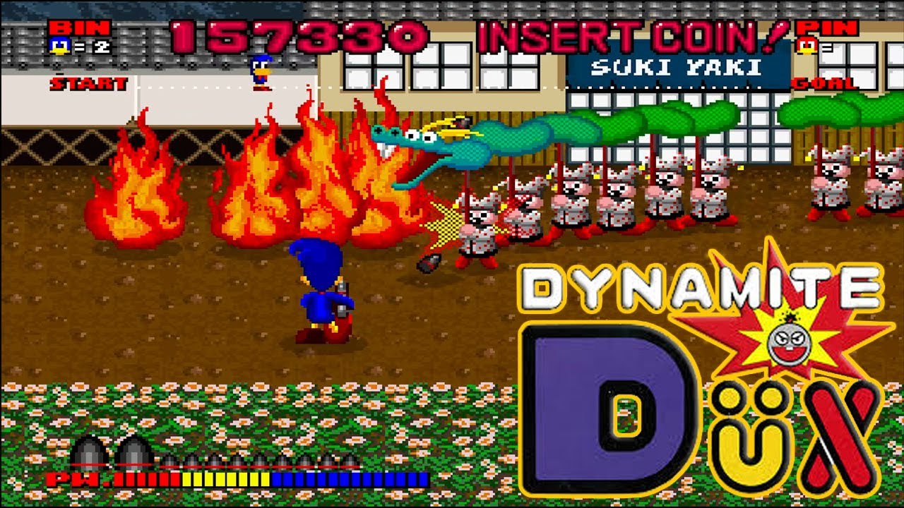 Arcade ダイナマイトダックス / Dynamite Dux - Full Game