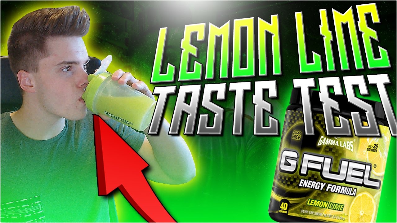DOES THE LEMON LIME GAMMA TASTE GOOD !? (IS LEMON LIME GFUEL GOOD) TASTE TEST AND REVIEW!