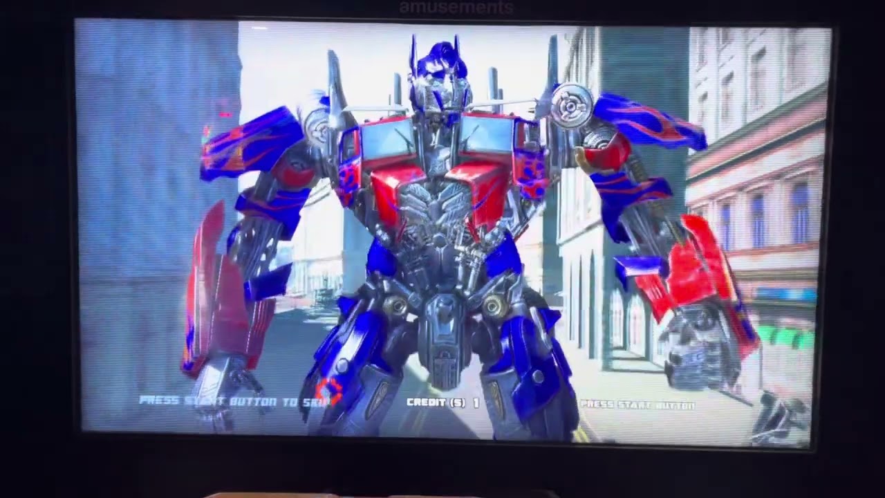 Transformers Human Alliance Arcade Game
