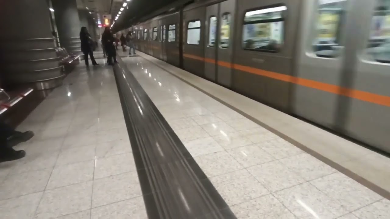 Athens Metro 2024 Alimos Station (HD)