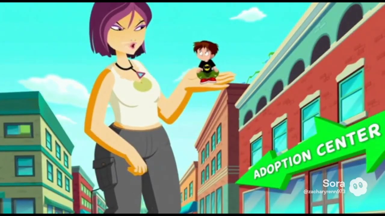 Giantess Nikki adopted Zachary Renn as her son
