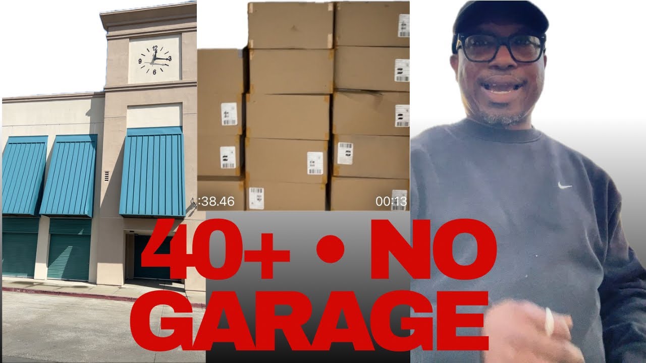 I Bought a Liquidation Shoe Pallet at 40+ (Storage Unit, No Garage, Real Talk)