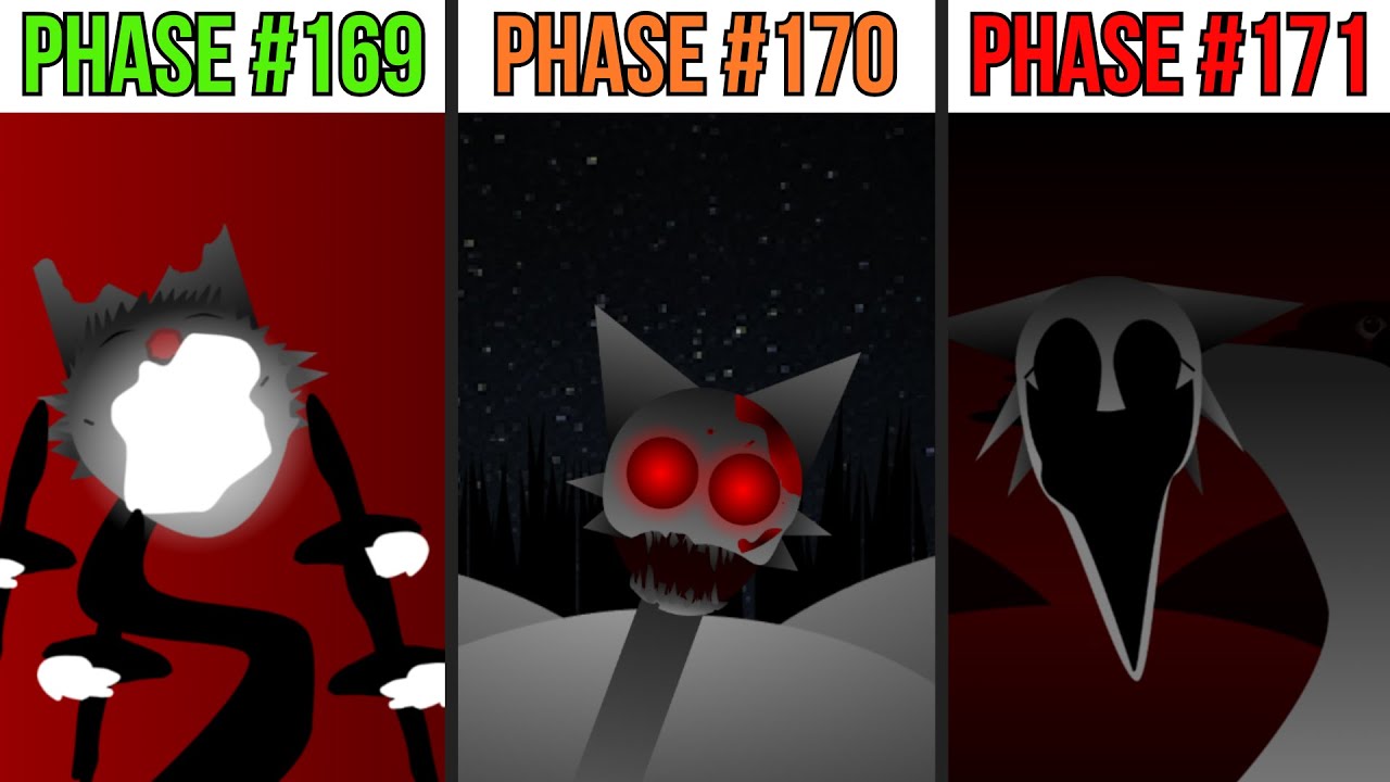 Phase 169 VS Phase 170 VS Phase 171 in Incredibox Sprunki