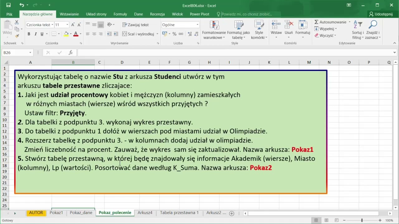 2excel_Tabele_przestawne