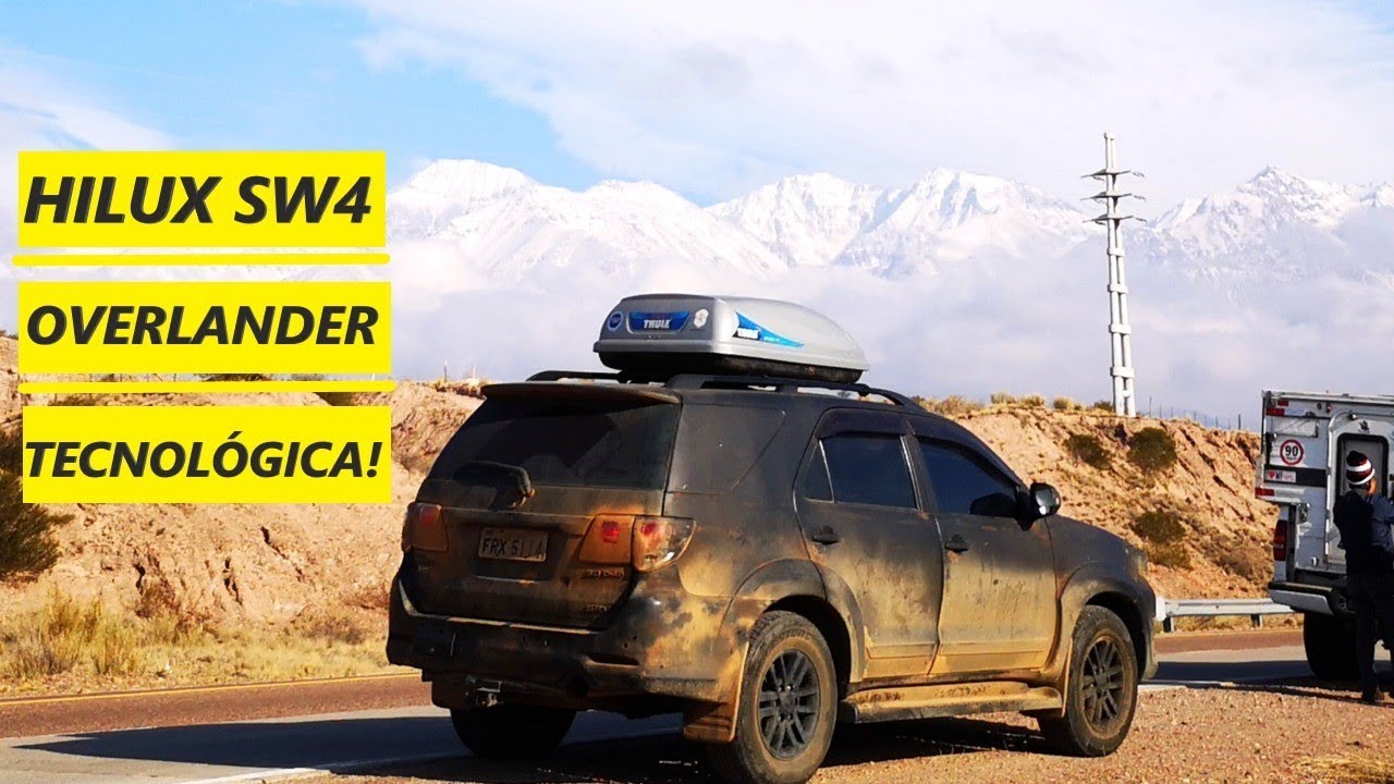 Hilux SW4 Motorhome - várias tecnologias aventureiras!