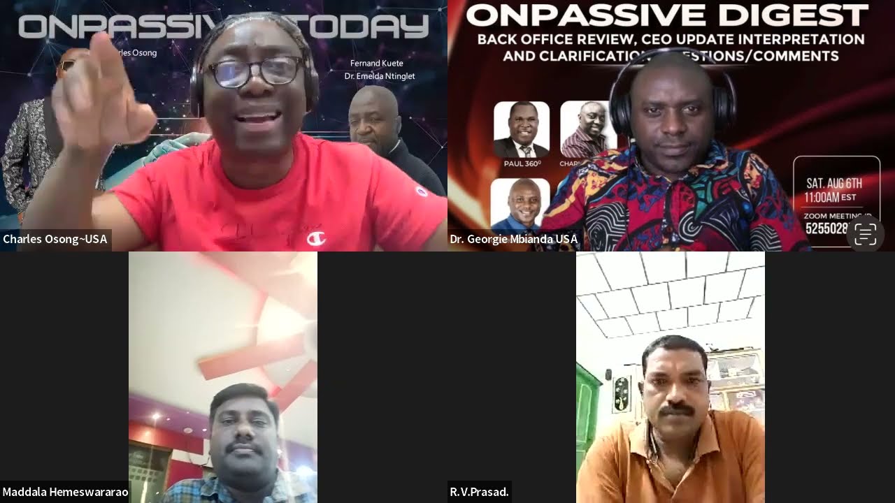 ONPASSIVE DIGEST Saturday, August 6th, 2022