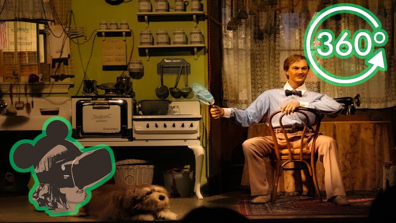 360º Ride on Carousel of Progress at Magic Kingdom