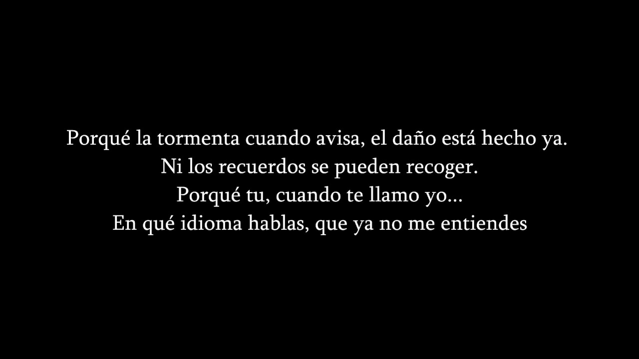 Grupo Niche- No se te ven las ganas (letra)
