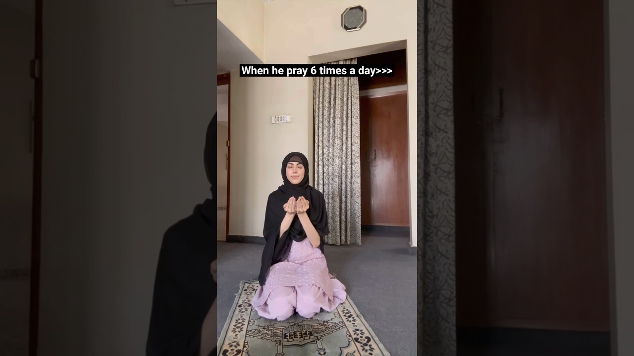 Fajr, Dhuhr, Asar, Maghrib, Isha & Tahajjud 🥰🎀