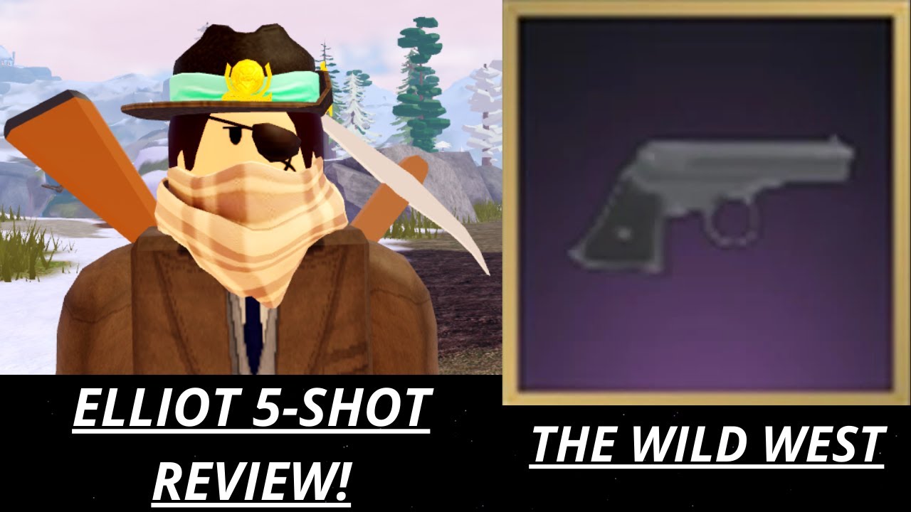 I Tried the Elliot 5-Shot Pistol and THIS Happened! The Roblox Wild West gun review