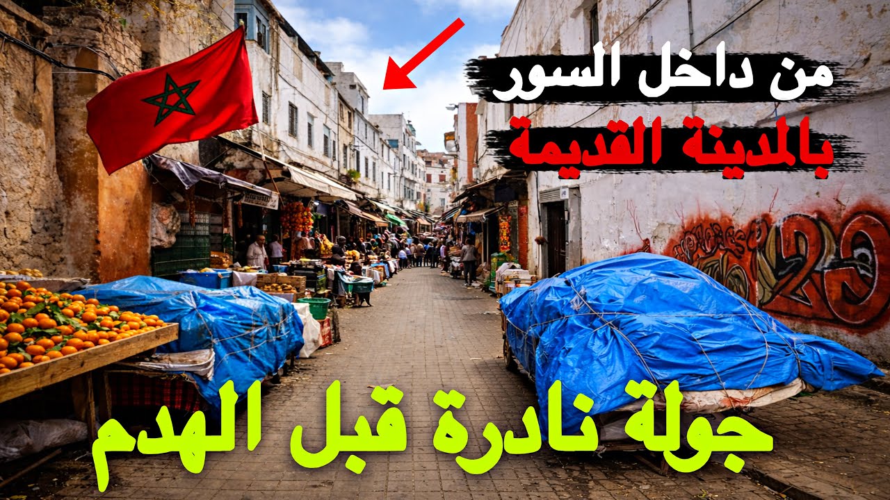 المحج الملكي جولة نادرة من داخل السور اكتشف تاريخ المدينة القديمة بالدار البيضاء قبل الهدم والاختفاء
