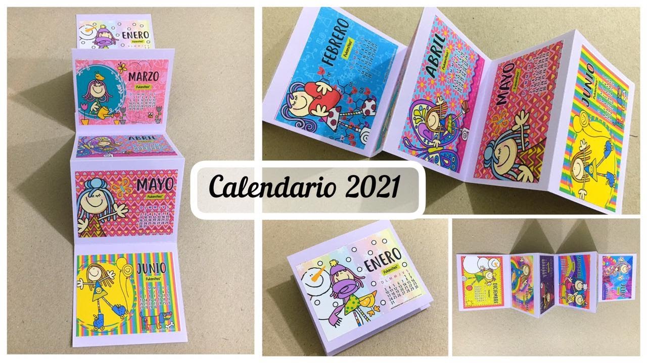 CALENDARIO  acordeón 2021