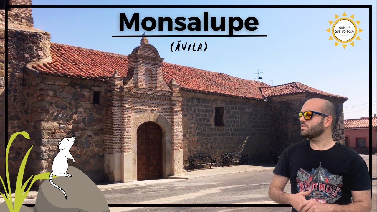 🟢MONSALUPE (Ávila) Monte de lobos, un pueblo bien bonito de la provincia de Ávila