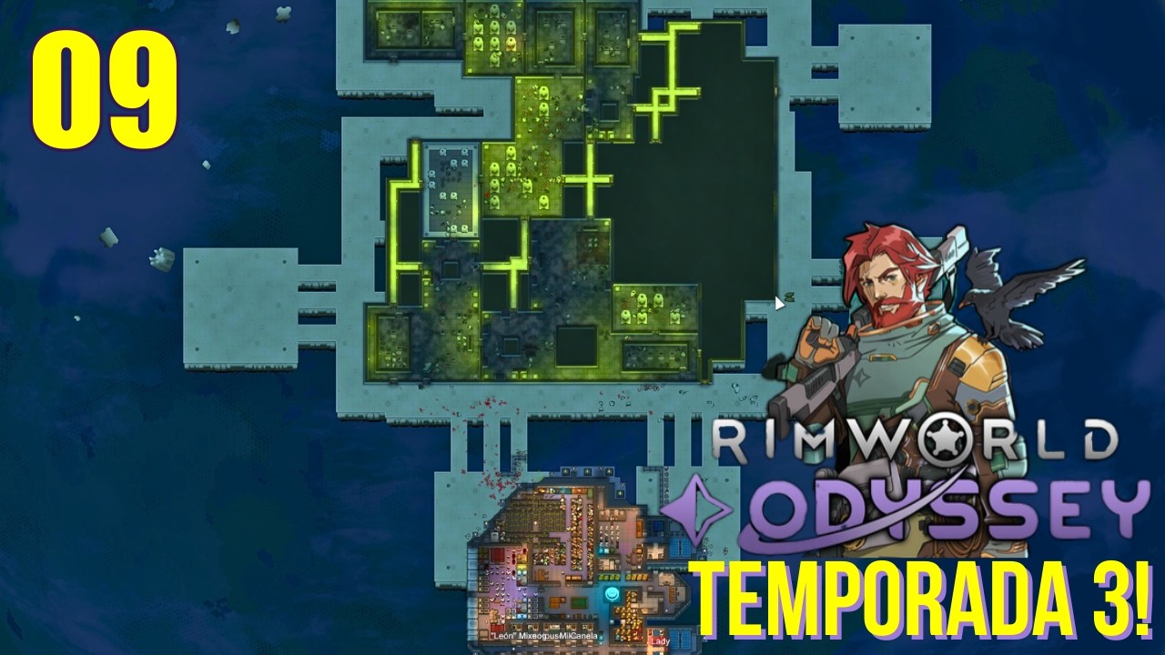 RIMWORLD: ODYSSEY DLC T3Cp 09| Limpiamos la estación!