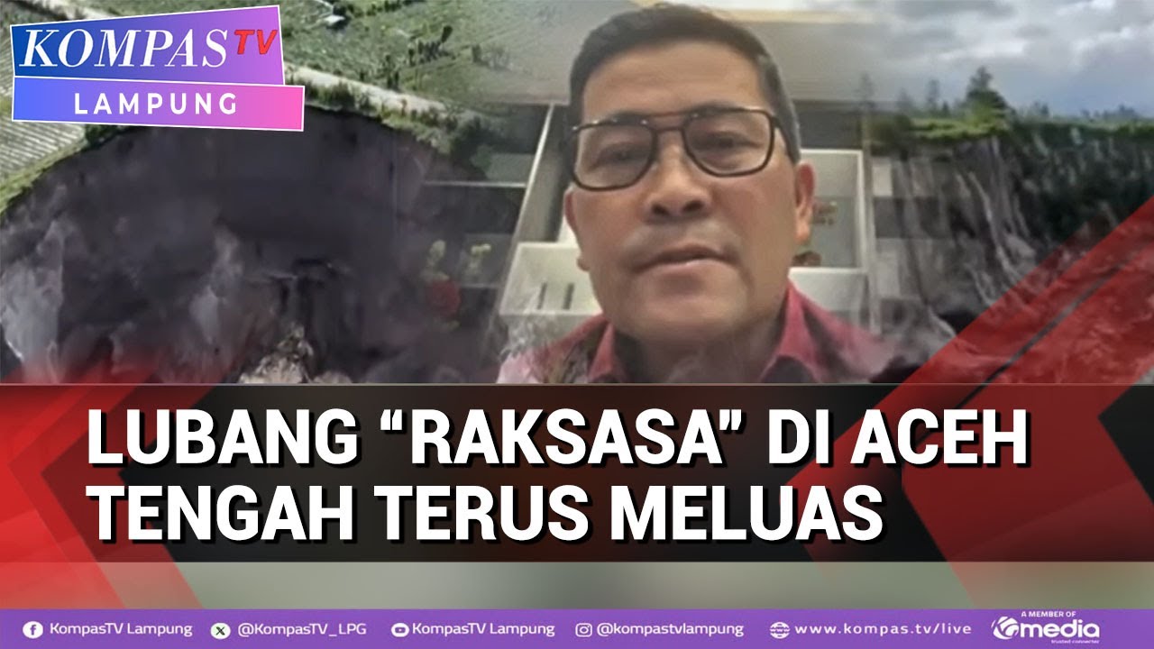 Lubang “Raksasa” di Aceh Tengah Terus Meluas,Begini Respons Bupati Aceh Tengah