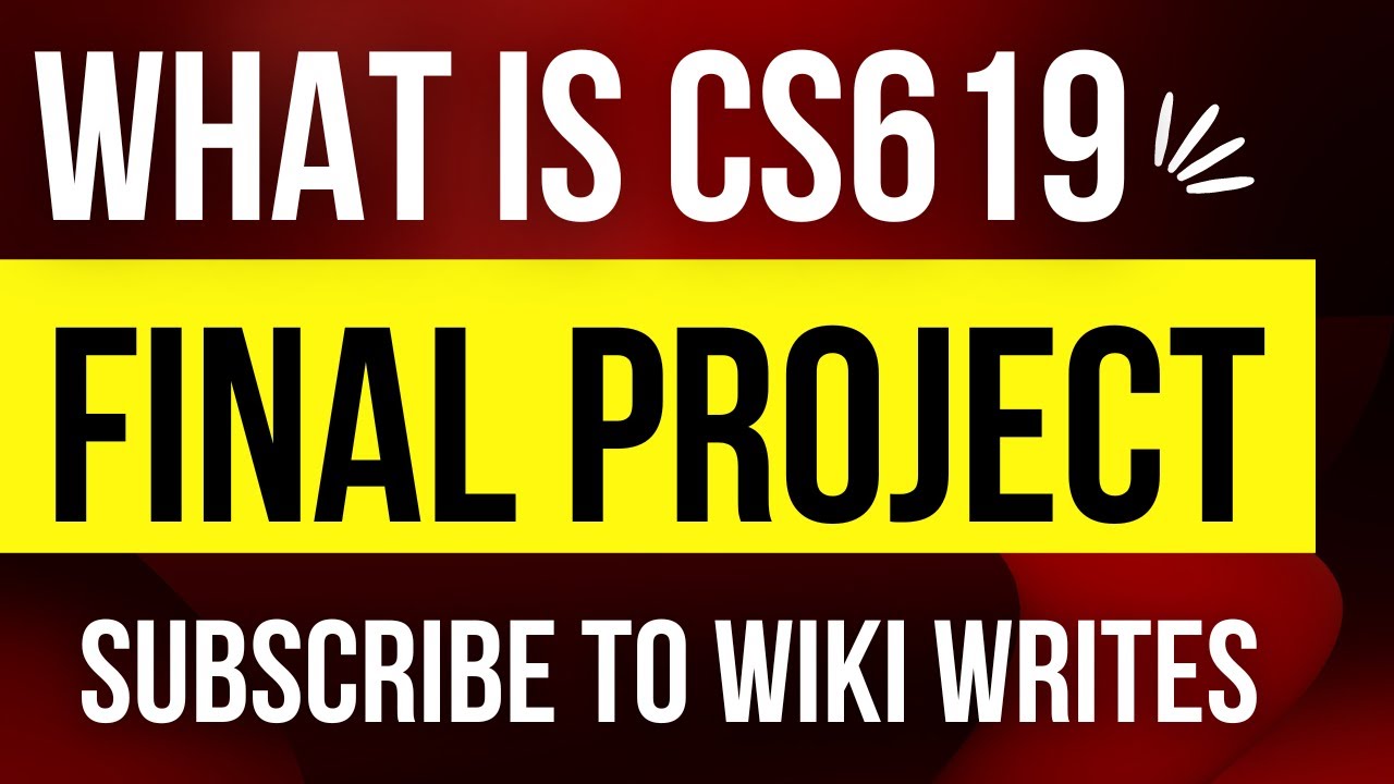 What is CS619 Final Project | CS619 Final Project Details | CS619 Viva | Final Viva CS619 | VU CS619