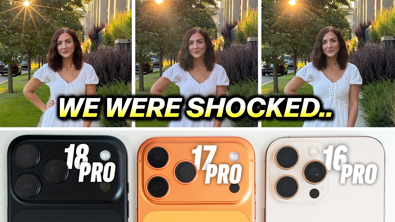 18 Pro против 17 Pro против 16 Pro &mdash; УЛЬТИМАТИВНЫЙ тест камеры