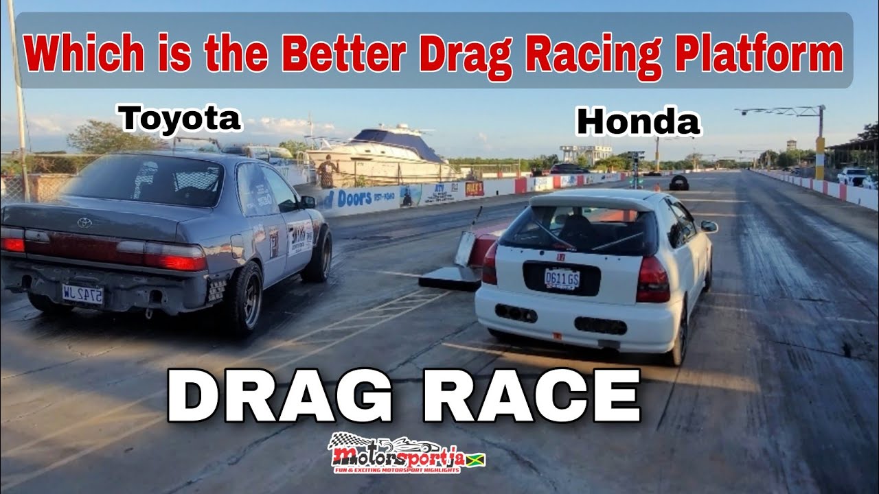 B20 Nitrous Integra Vs 2ZZ-GE Turbocharged Corolla | Bossy D Vs Mental | DRAG RACE