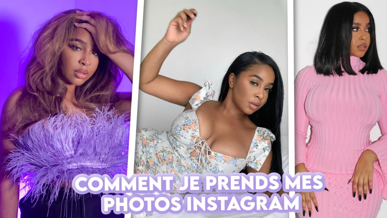 Comment je prends mes PHOTOS Instragram TOUTE seule CHEZ MOI