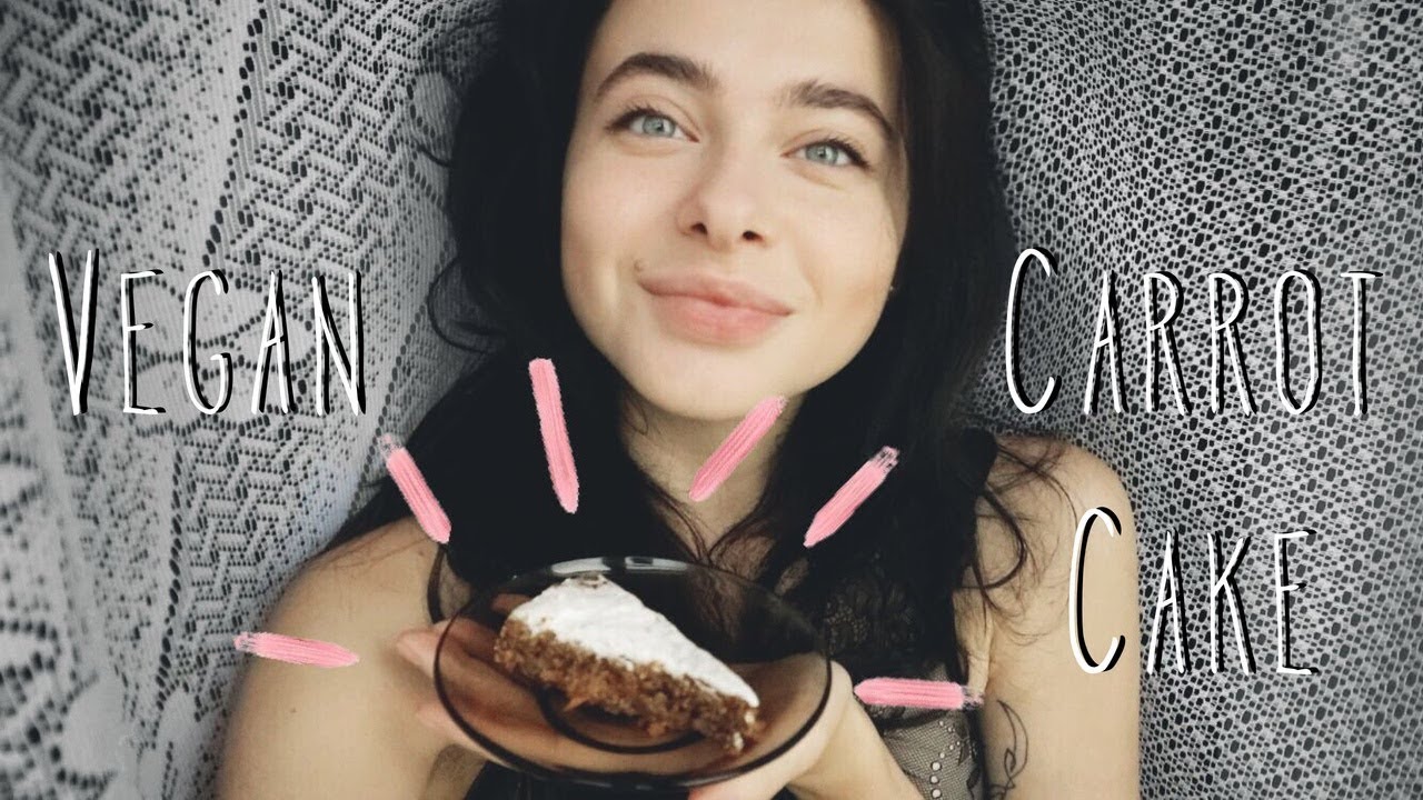 Vlog: Веганский морковный пирог
