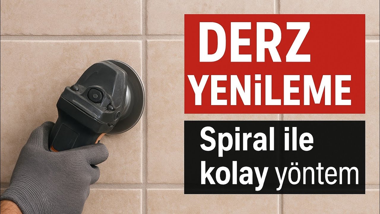 🔧 Spiral ile Derz Yenileme | Kolay ve Pratik Yöntem