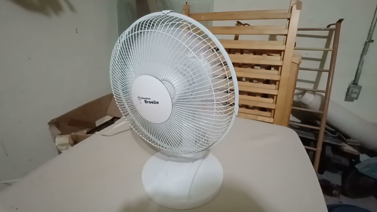 Hawaiian Breeze Table Fan from 2010