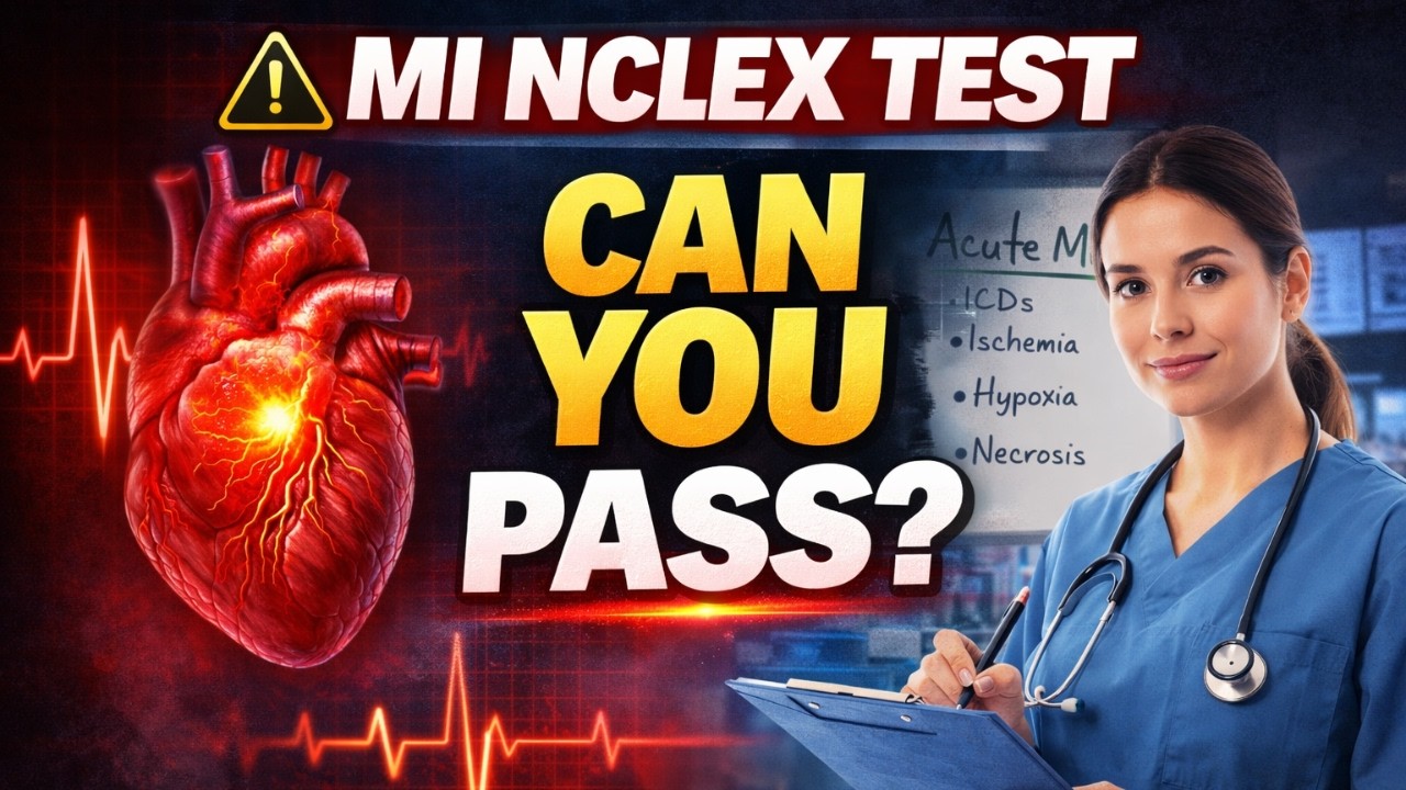 Вопросы к экзамену NCLEX по теме «Инфаркт миокарда» | Только лучшие студенты сдают этот тест