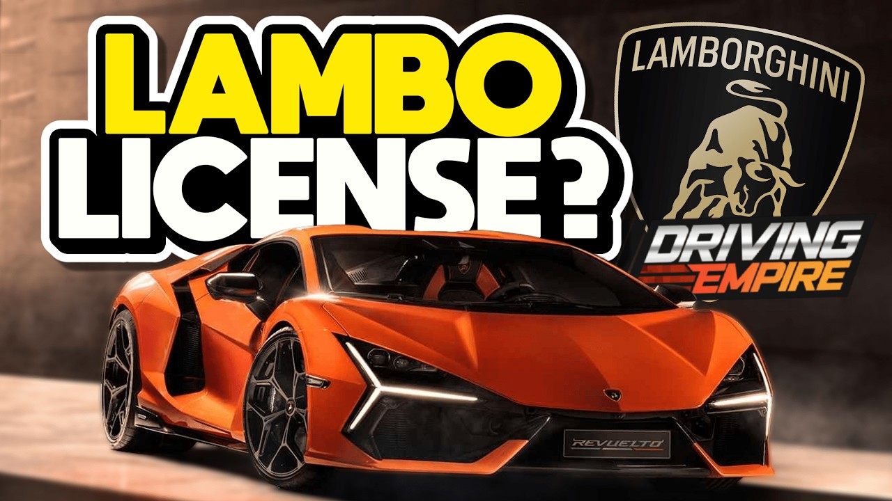 Are we getting Lamborghini LICENSED in Driving Empire..??