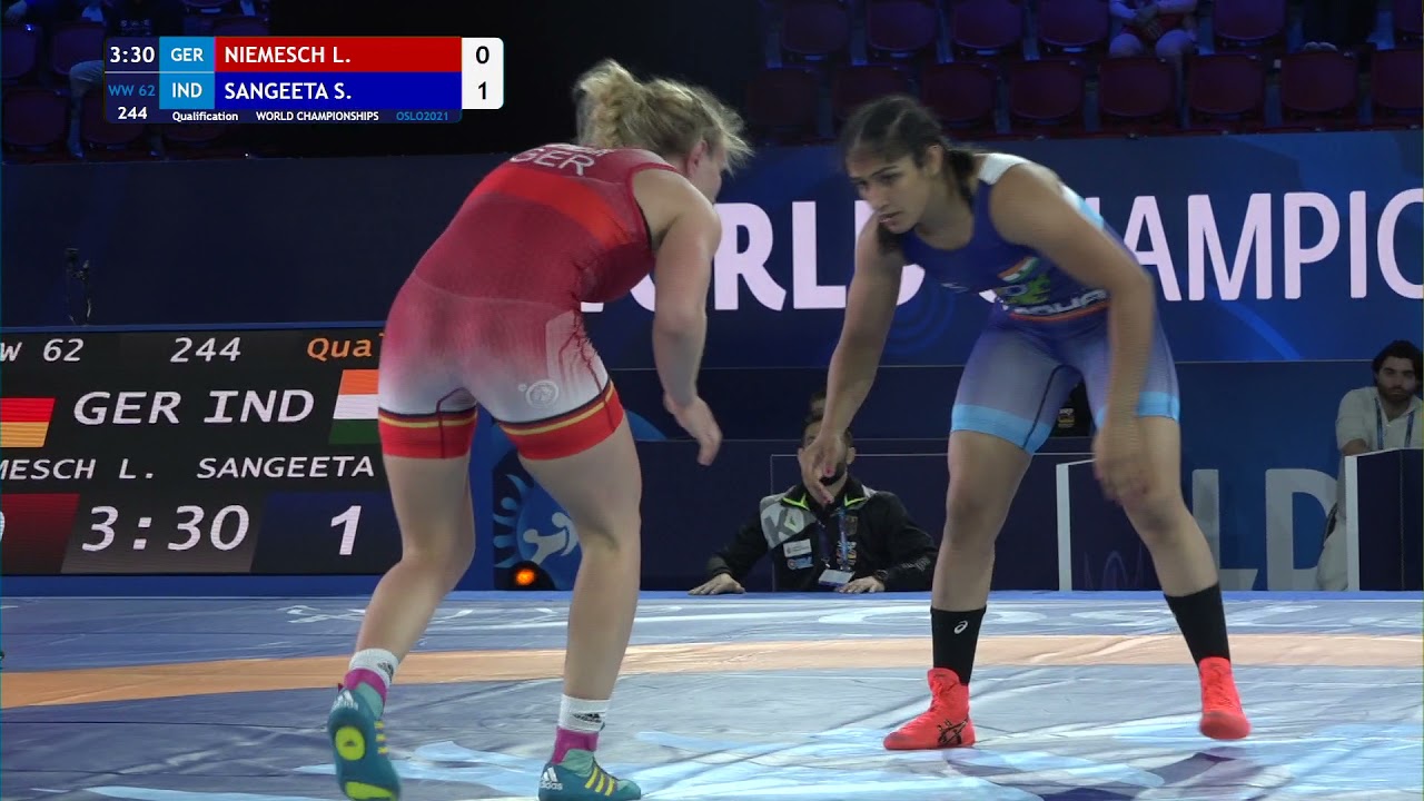 Qual. WW - 62 kg: L. NIEMESCH (GER) v. S. SANGEETA (IND)