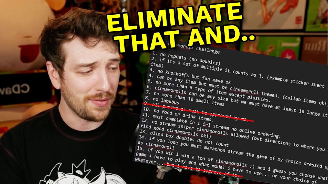 These Rules For The 100 Cinamoroll Challenge are Messed Up