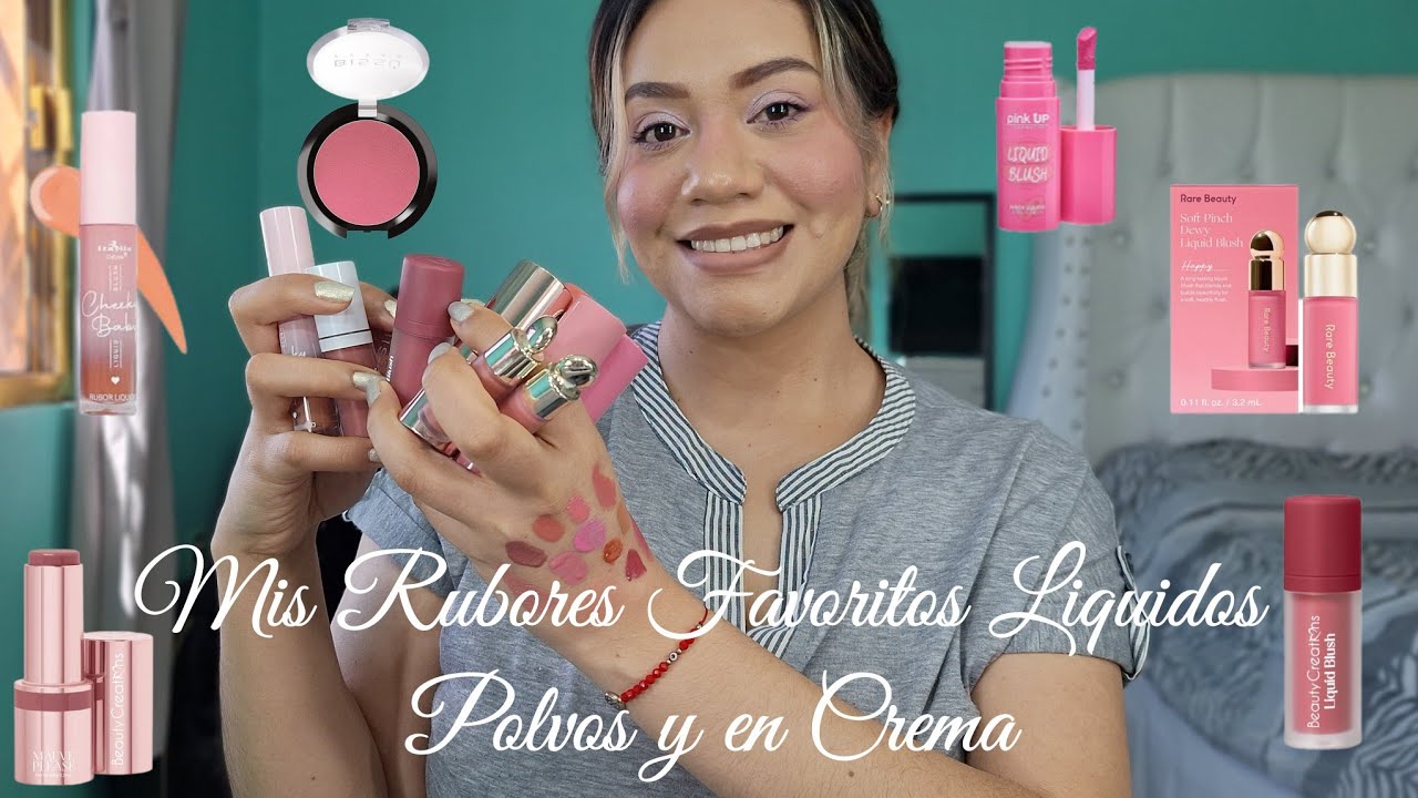 MIS RUBORES FAVORITOS LIQUIDOS POLVOS Y EN CREMA 😍🫶🏼 ✨️| DE FEBRERO 💘