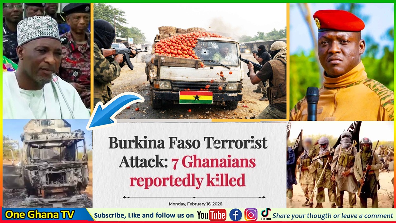 BURKINA FASO! How T&epsilon;rrorists Bᴜrnt & K!lled Ghanaian Tomato Sellers On Valentine's Day
