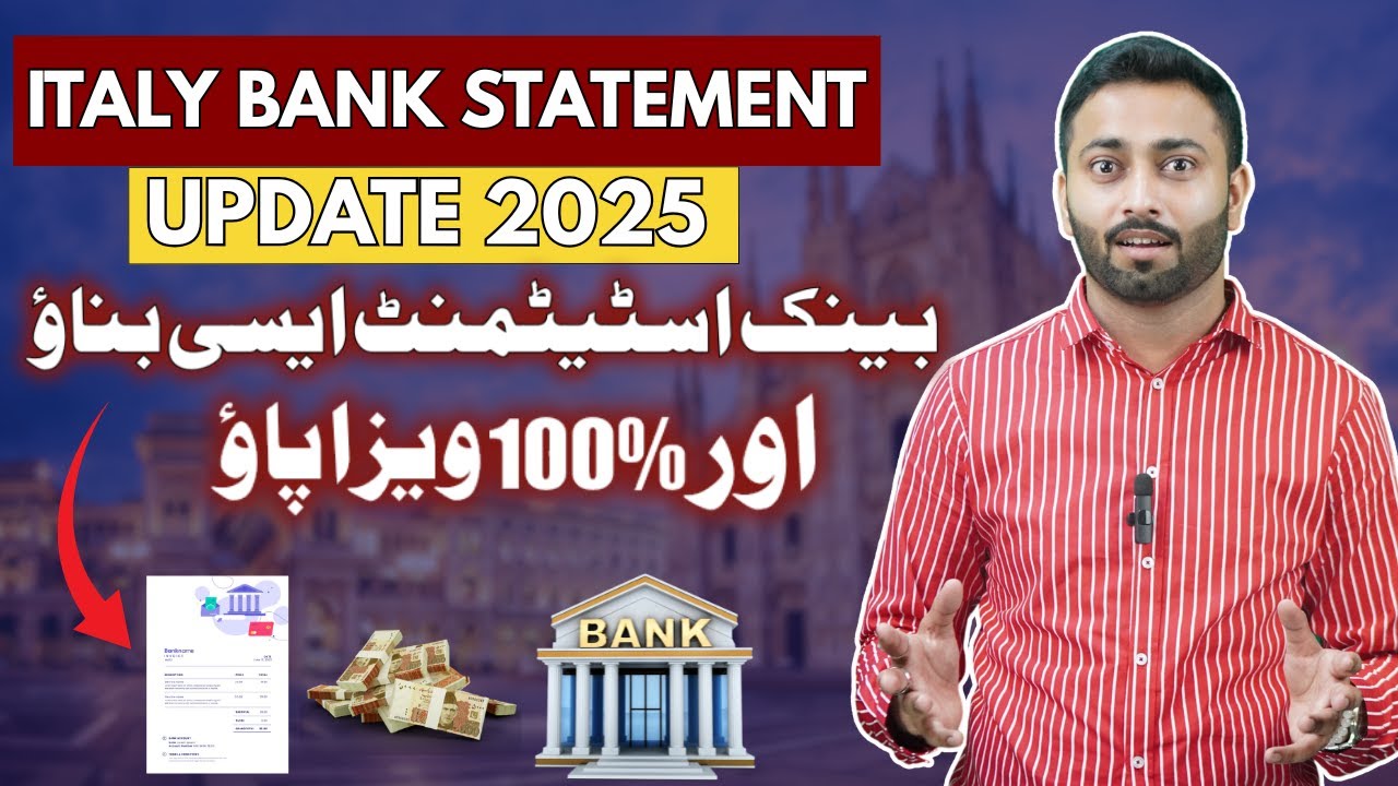 How to Maintain Italy Bank Statement? Italy Study Visa Update 2025