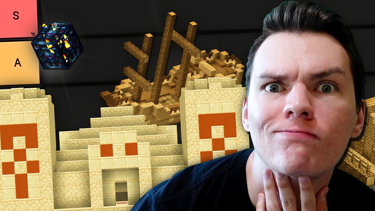 Lestvica Minecraft zgradb
