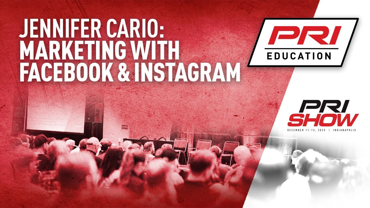 PRI Education 2024: Marketing with Facebook & Instagram