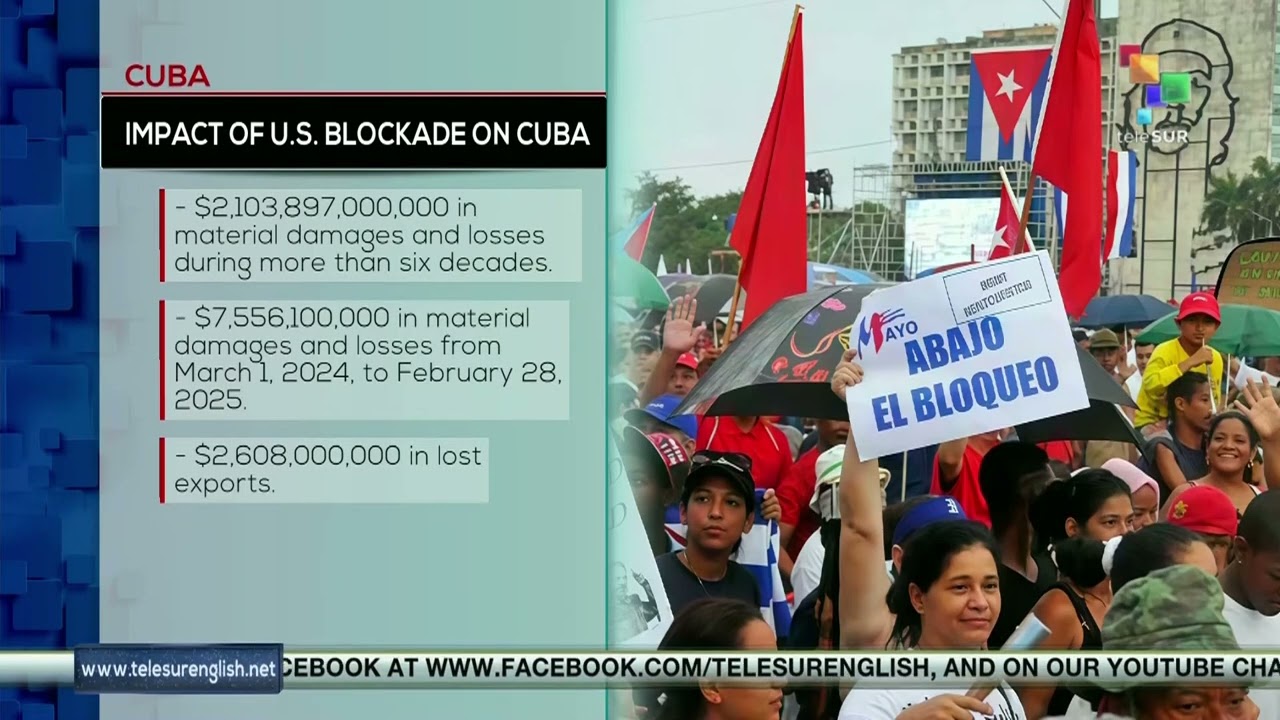 El impacto del bloqueo estadounidense sobre Cuba