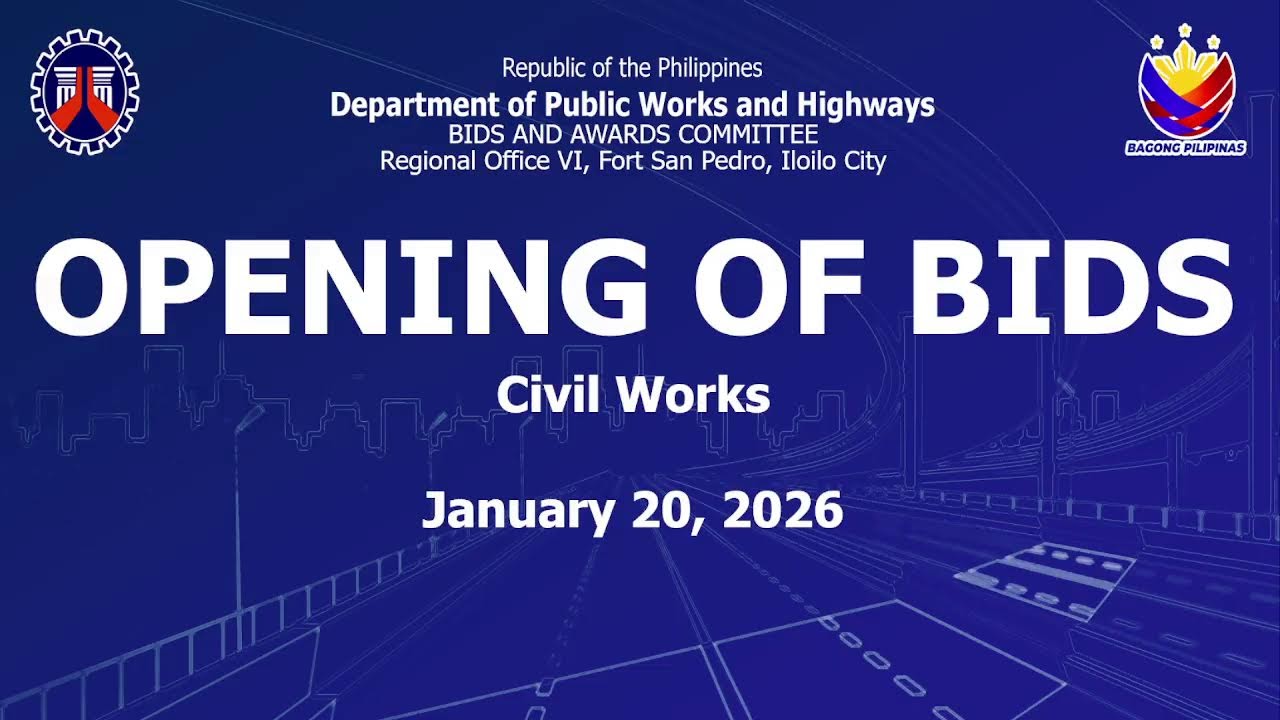 DPWH Regional Office VI Procurement LS Live Stream