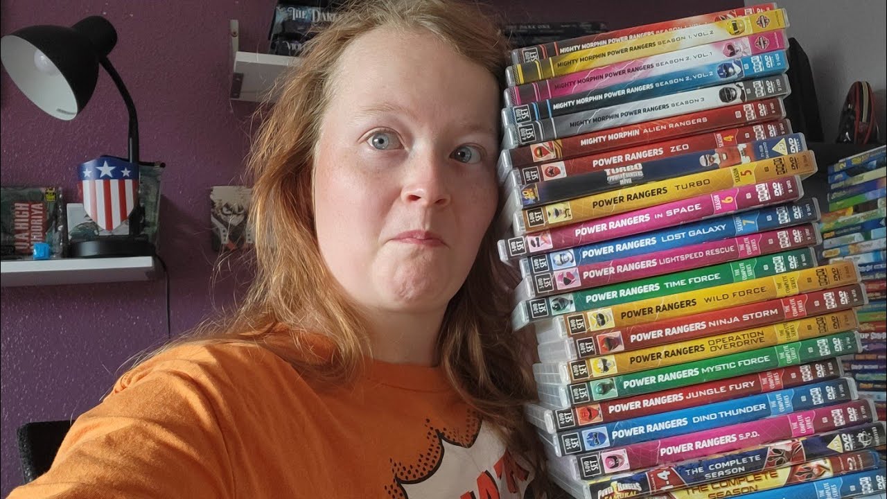 power Rangers Dvds Collection 2022