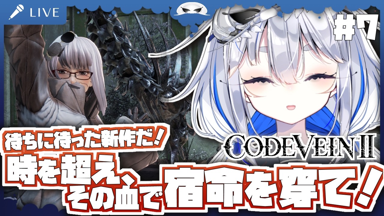【コードヴェイン２】過去を変えたし、ホリーさんを救うのだ！時を超え、縁を結び、英雄を葬る！ Steam版　7日目【海原グム】#CODEVEIN2