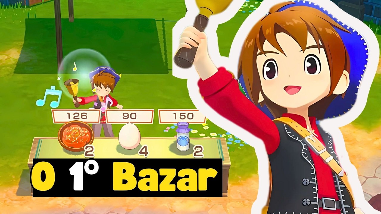 O prefeito MEGALOMANIACO e o Bazar - Story of Seasons Grand Baazar