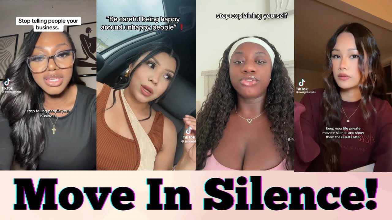 Move In SILENCE! Stop Telling People Your Business | TikTok Compilation